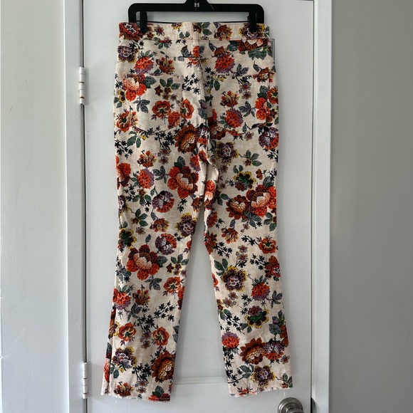 Anthropologie Pilcro Floral Ikat Stet pants - Picture 2 of 11